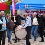 Maltepe'de, Cumhuriyet'in 103. yılında mübadil davulu çalındı