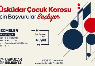 Üsküdar Çocuk Korosu Yeni Seslerini Arıyor
