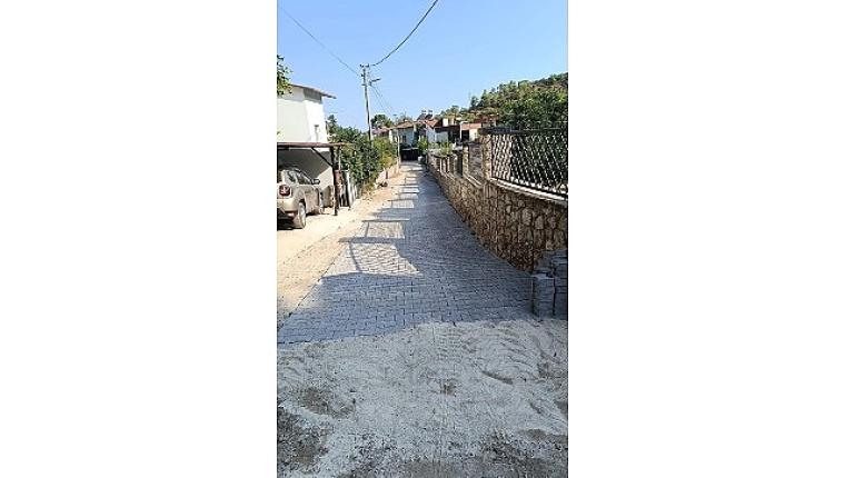 Kemer'de altyapı çalışmaları