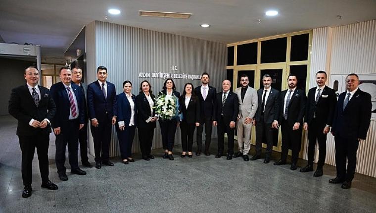 Başkan Çerçioğlu'na Aydın Sanayi Odası'ndan Ziyaret