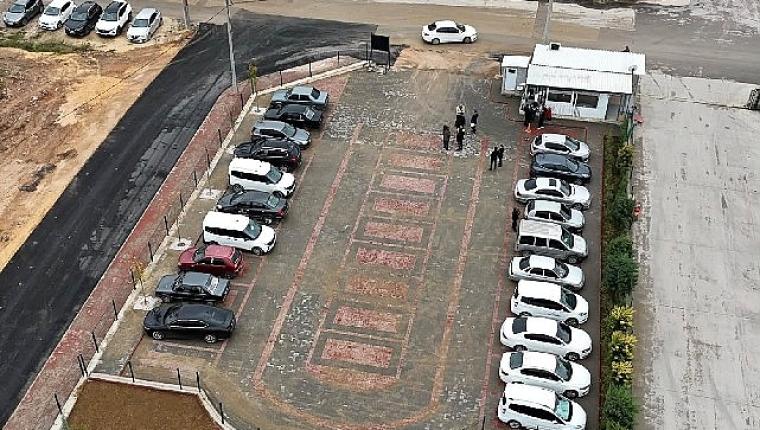 Cumhuriyet Mahallesinde 32 Araçlık Otopark Uygulaması Tamamlandı