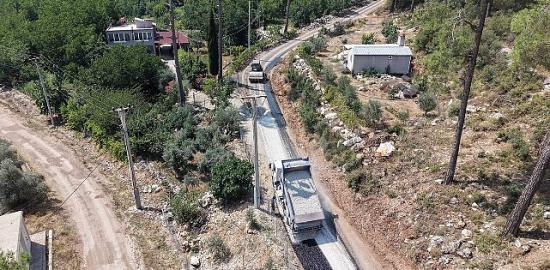 Yayla yollarında asfaltlama çalışmaları başladı