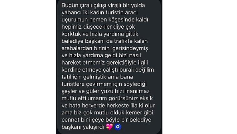 Başkan Topaloğlu'nun duyarlılığı takdir topladı