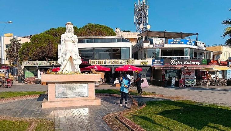 Didim Belediyesi Yeşil Alanlarda Bakım ve Düzenleme Çalışmalarını Sürdürüyor