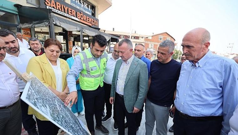 Başkan Büyükakın'dan Çayırova'ya yoğun mesai