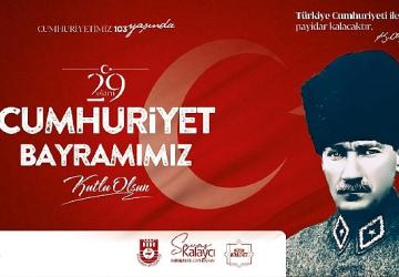 Karaman Belediye Başkanı Savaş Kalaycı'nın Cumhuriyet Bayramı Mesajı