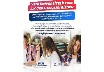 Efes Selçuk Belediyesi'nden Üniversiteli Gençlere İlk Harçlık Desteği