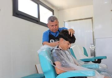 Mobil Kuaför Tırı yaylalarda