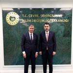 Başkan Tugay, Bakan Kurum'u ziyaret etti