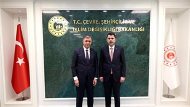 Başkan Tugay, Bakan Kurum'u ziyaret etti