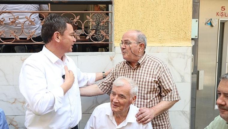 Başkan Aydın Osmangazi'nin Nabzını Sahada Tuttu