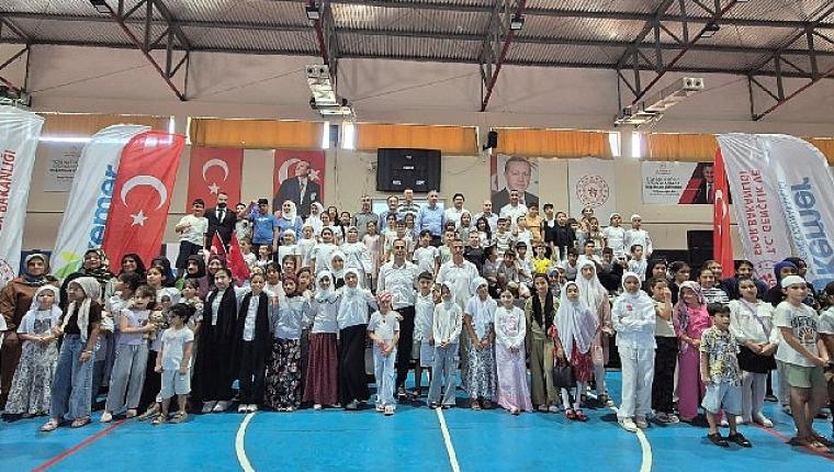 Kemer'de Yaz Kur'an Kursları sona erdi