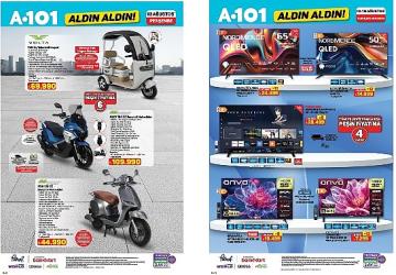 Motosiklet ve Moped Modelleri 13 Ağustos'ta A101'de