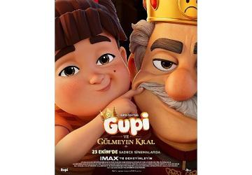 Gupi ve Gülmeyen Kral Türkiye'nin ilk IMAX® animasyon filmi oluyor