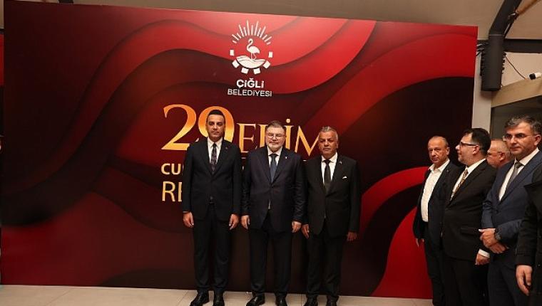 Çiğli'de Cumhuriyet'in 103. yılı coşkuyla kutlandı