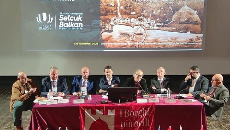 Başkan Selçuk Balkan, İtalya'da Urla'nın sürdürülebilir yaşam modelini anlattı