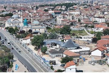 Mevlevi Dergahı İnşaatını İnceleyen Başkan Altay: “Büyük Bir Dönüşümü Türkiye'ye Örnek Şekilde Yürütüyoruz"