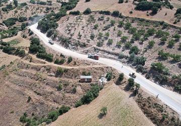 Manisa Büyükşehir'den Kula'da 12,5 Kilometrelik Yol Hamlesi