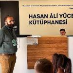 Çocuklar, Hasan Âli Yücel Kütüphanesi'nde gökyüzüne yolculuk yaptı