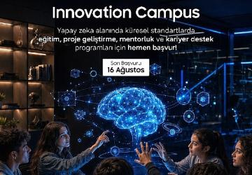 Innovation Campus'un yeni yapay zekâ sınıfı için başvuruları için geri sayım başladı