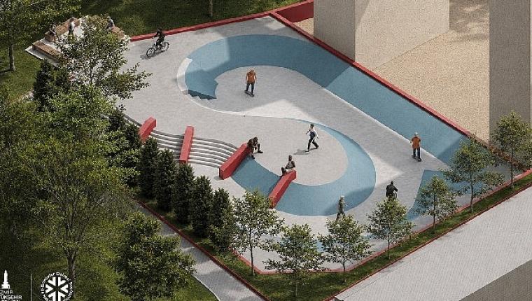 Yedigöller'in kaykay parkı için çalışmalar başladı