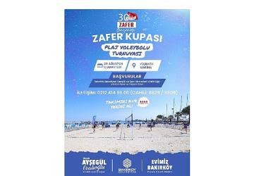 Bakırköy'de Zafer Bayramı coşkusu plaj voleybolu ve konserle yaşanacak
