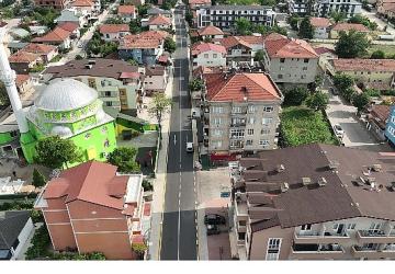 Başiskele'nin önemli güzergâhları modernize edildi
