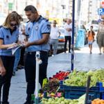Ana arterlerde kaldırım işgaline geçit yok