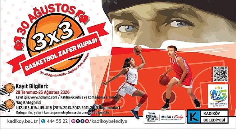 30 Ağustos Basketbol Zafer Kupası Kayıtları Devam Ediyor