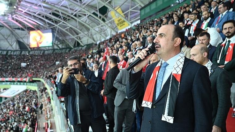 Başkan Altay: “Filistin'in Gözyaşı Kurumadan İnsanlığın Vicdanı Aklanamaz"