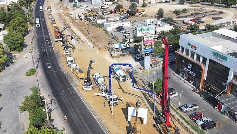 Manisa'nın Ulaşım Ağına Güç Katacak Ergenekon Köprülü Kavşağı'nın Temeli Atıldı