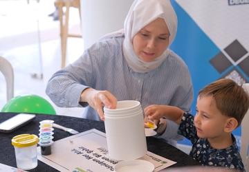 İnegöl Belediyesi'nden “Atıktan Saksıya, Saksıdan Yaşama" Etkinliği