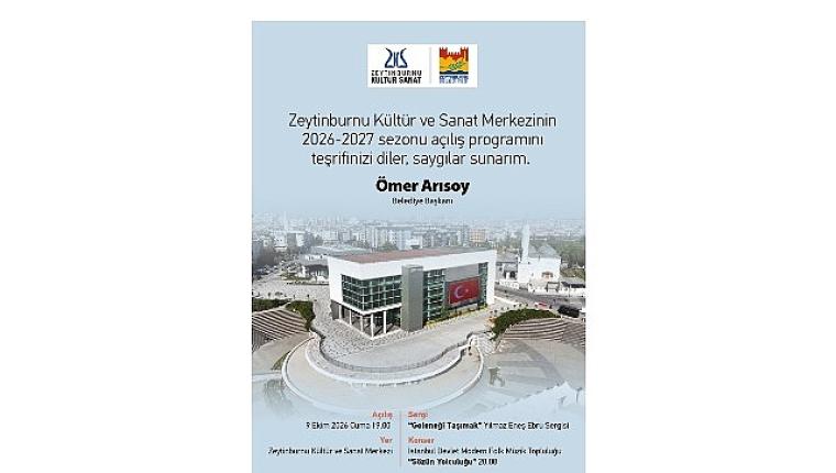 Zeytinburnu Kültür Sanat'ta Yeni Sezon Başlıyor!