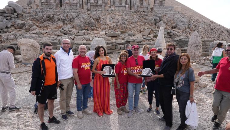 Nemrut’un zirvesinden çocuk felcine son mesajı