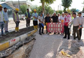 İmamağa ve Bahçecik’te çalışma: Tutdere, 'Depreme dirençli bir Adıyaman bırakmak istiyoruz'
