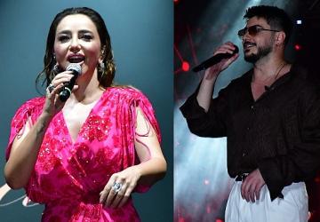 Öykü Gürman'a Laz böreği, Semicenk'e Arhavi kestane balı ikram edildi