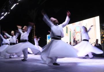 Konya Büyükşehir Tasavvuf Musikisi ve Sema Topluluğu Tunus'ta Gönüllere Dokundu