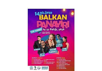 14. Nilüfer Balkan Panayırı yeni yerinde 26-27 Eylül'de