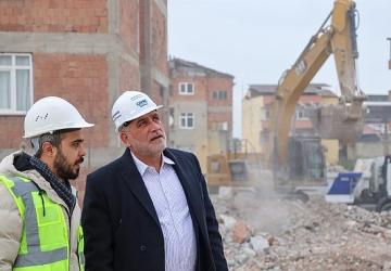 Başkan Sandıkçı: "Laf değil, hizmet üretiyoruz"