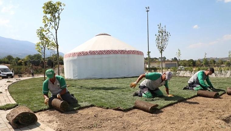 Dostum Kamp Alanında Çalışmalar Sürüyor