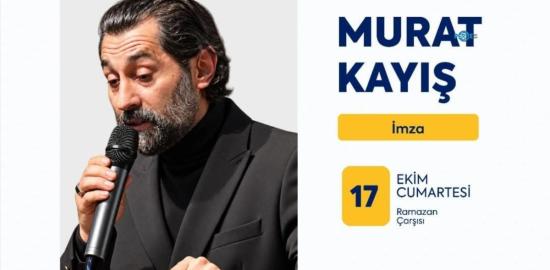 Şair ve yazar Murat Kayış, Kahta Kitap Günleri'nde okurlarıyla buluşacak