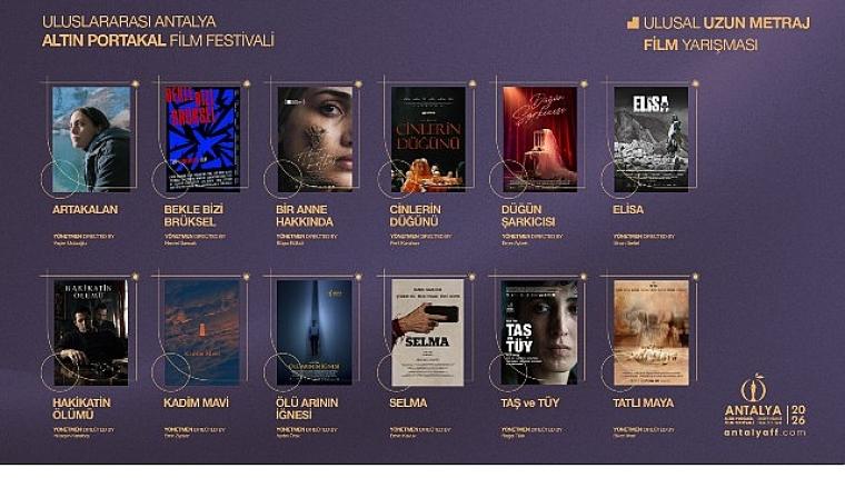Antalya Altın Portakal Film Festivali'nde Ulusal Uzun Metraj Film Yarışması'ndaki Finalist Filmler Belli Oldu!