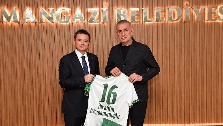 TFF Başkanı'ndan Başkan Erkan Aydın'a Ziyaret
