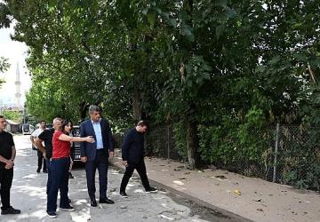 Başkan Kocaman Sahada
