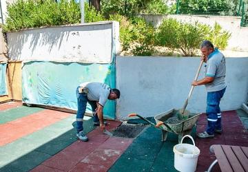 Karşıyaka Belediyesi'nin anaokulları yeni eğitim yılına hazırlanıyor