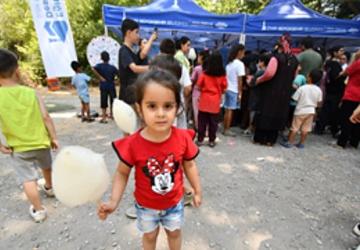 Karagöl'de sosyal dayanışma pikniği