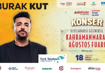 Ağustos Fuarı’nda Sahne Burak Kut’un