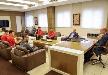 Başkan Pekyatırmacı, Selçuklu Belediyespor Kulübü'nün Derece Yapan Sporcularını Ağırladı