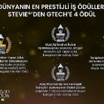 Dünyanın en prestijli iş ödülleri Stevie®'den GTech'e 4 ödül 