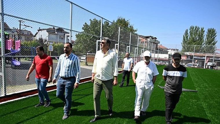 Başkan Kocaman Çalışmaları Yerinde İnceledi